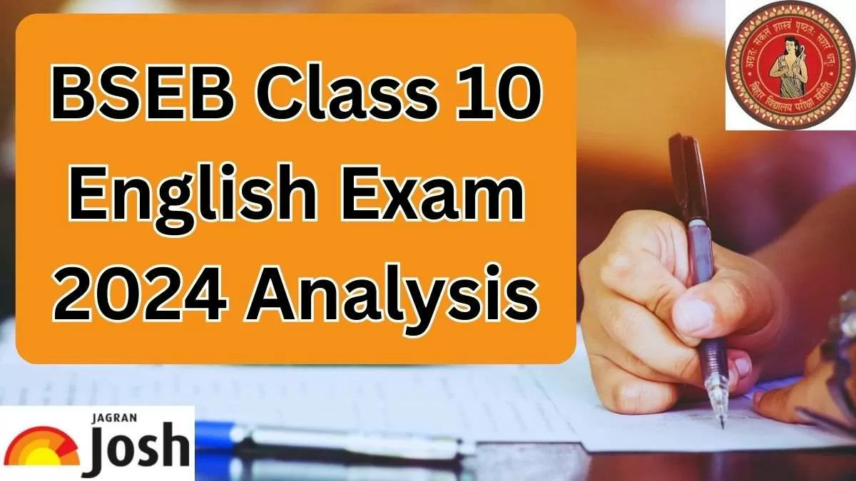 Check Bihar Board Class 10 English Paper Analysis 2024
