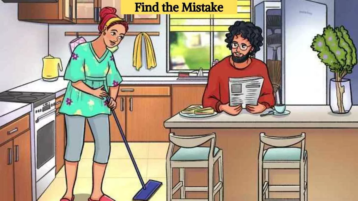 Find the mistake in kitchen scene