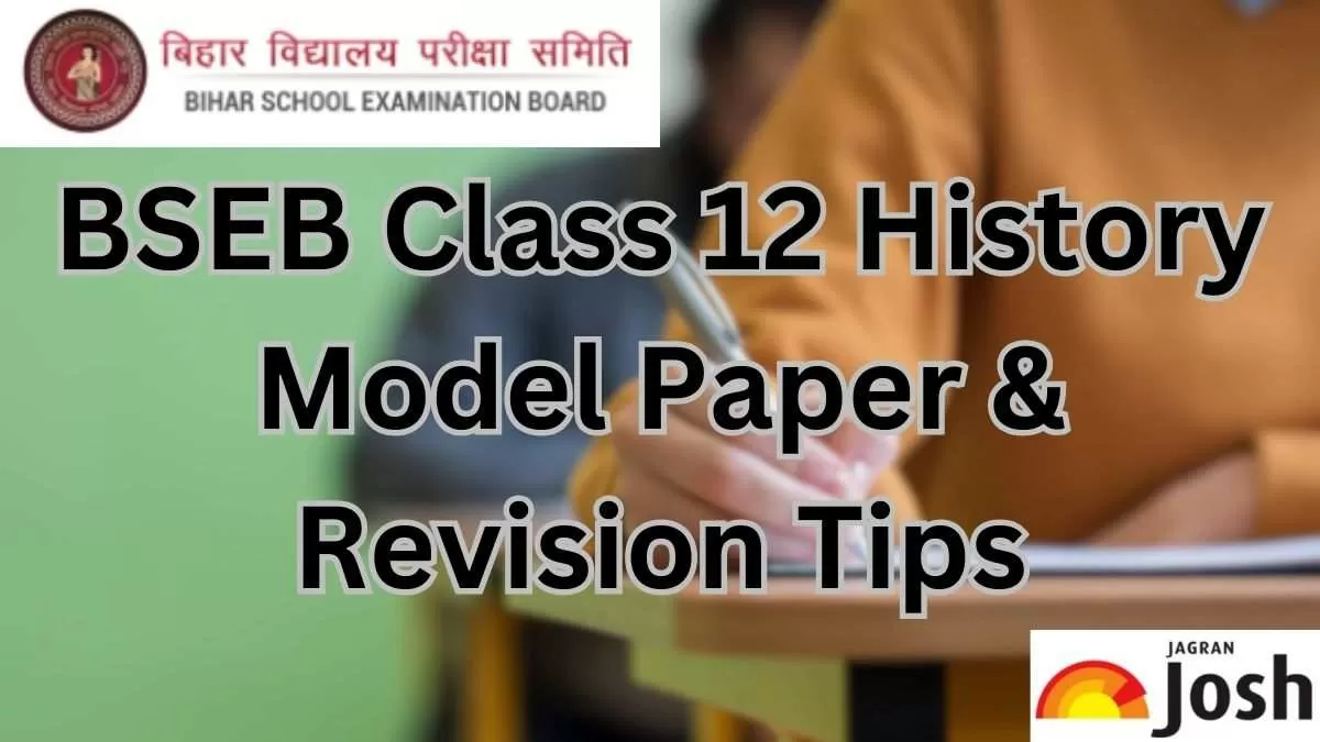 Get Here BSEB Class 12 History Model Paper 2024 PDF