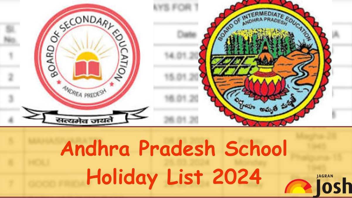 Andhra Pradesh School Holiday List 2024 Private and Government Schools