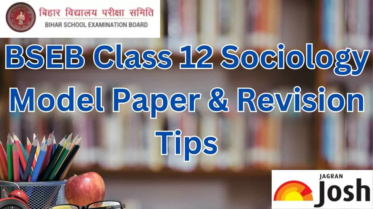 BSEB Class 12 Sociology Model Paper 2024 PDF