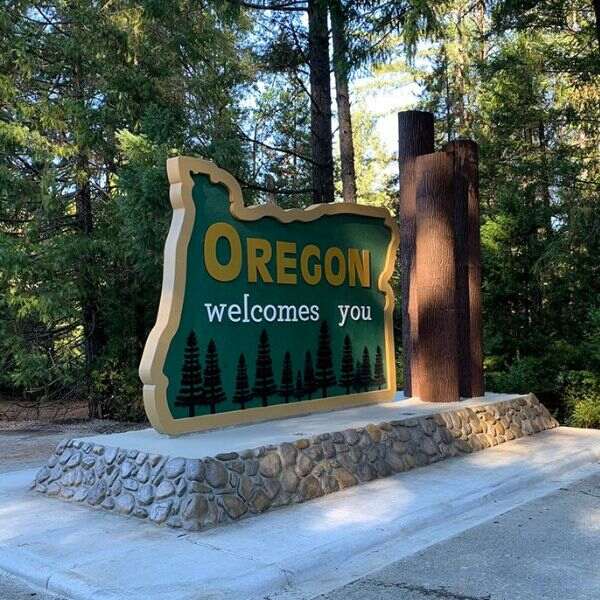 Oregon Map: Official Image, Population and Other Important Details