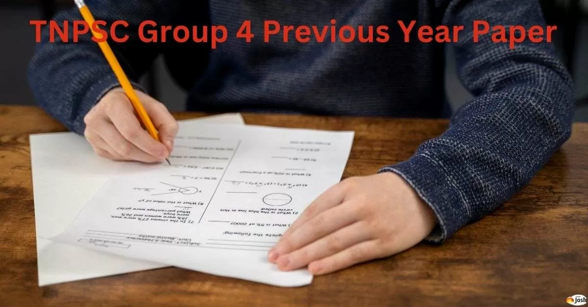 TNPSC Group 4 Previous Year Paper