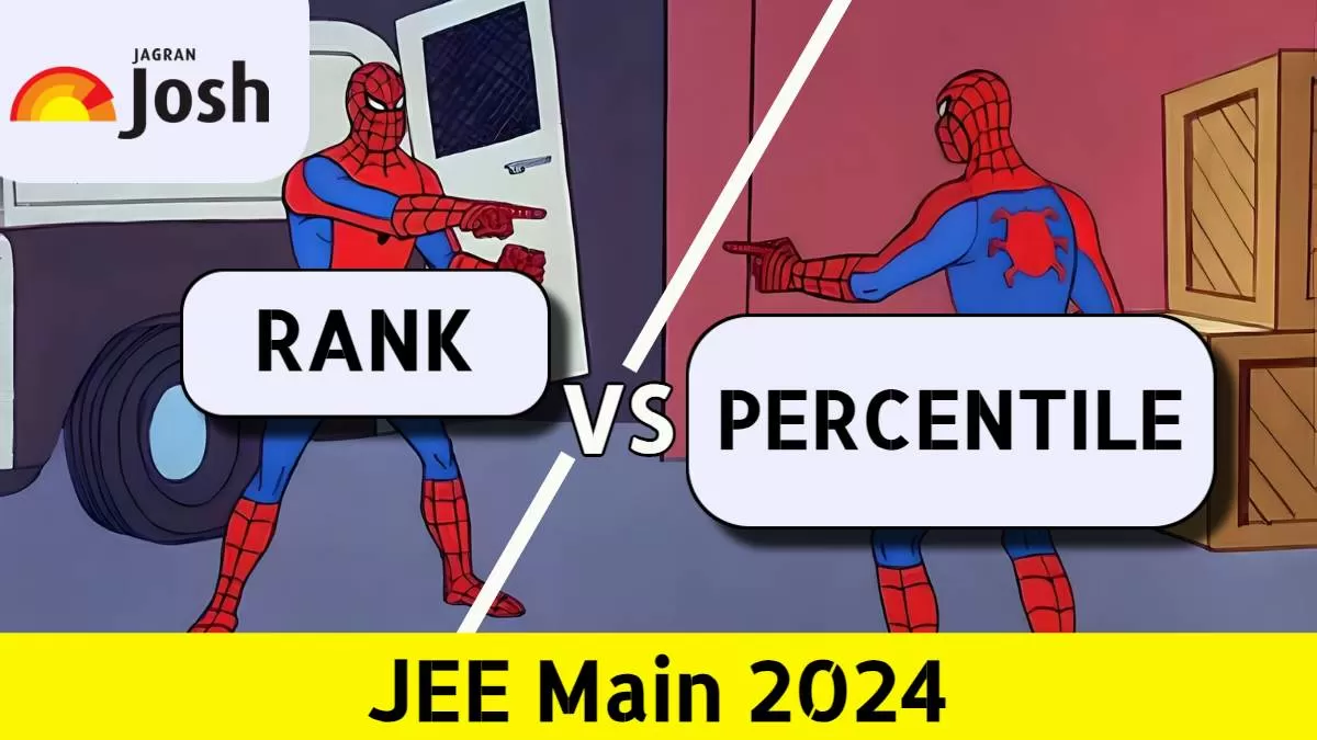 JEE Main Marks vs Percentile Check JEE Main Percentile vs Rank