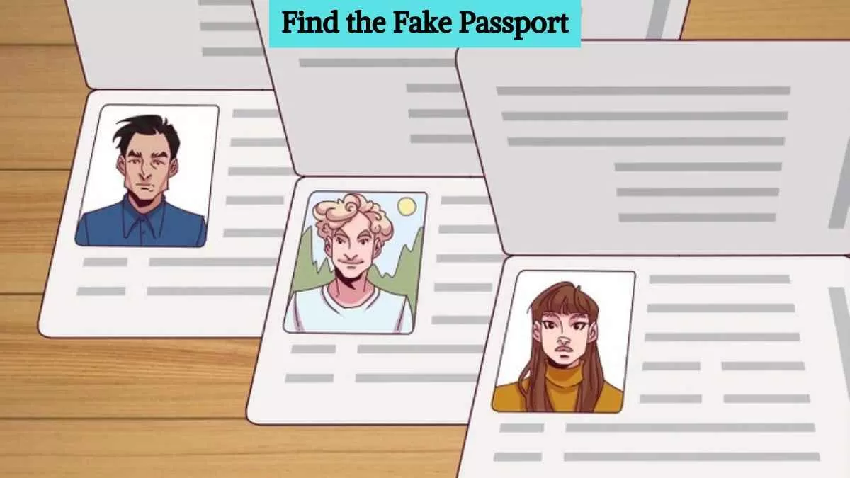 Find the fake passport