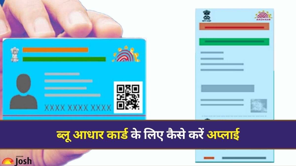क्या है 'ब्लू आधार कार्ड' और इसके लिए कैसे करें अप्लाई? देखें
