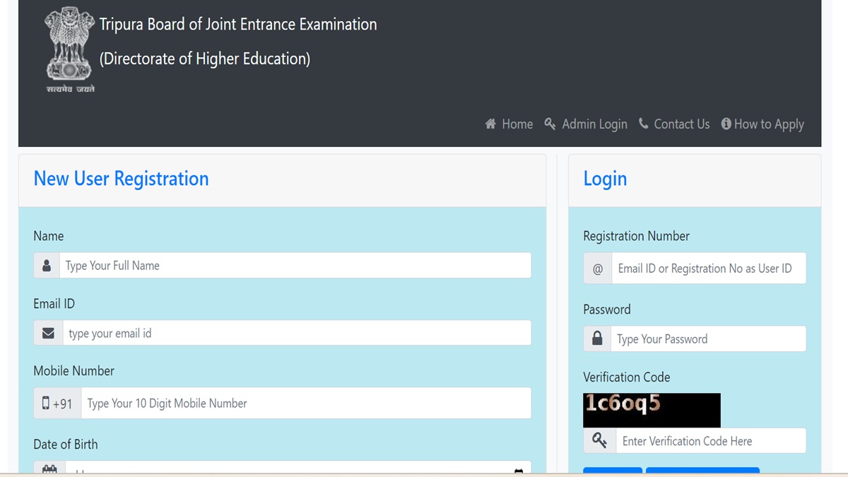 Tripura JEE 2024 Registration Close Today