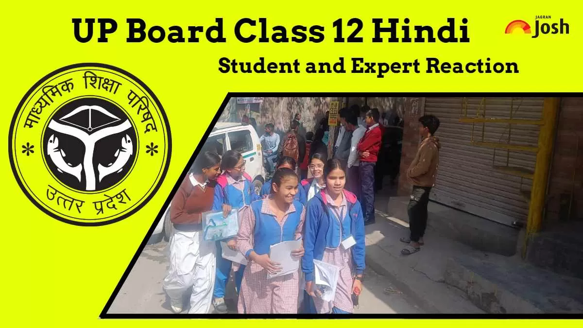 Get here UP Board Class 12 Hindi Exam Analysis 2024: Paper Review, Student Feedback and Question Paper