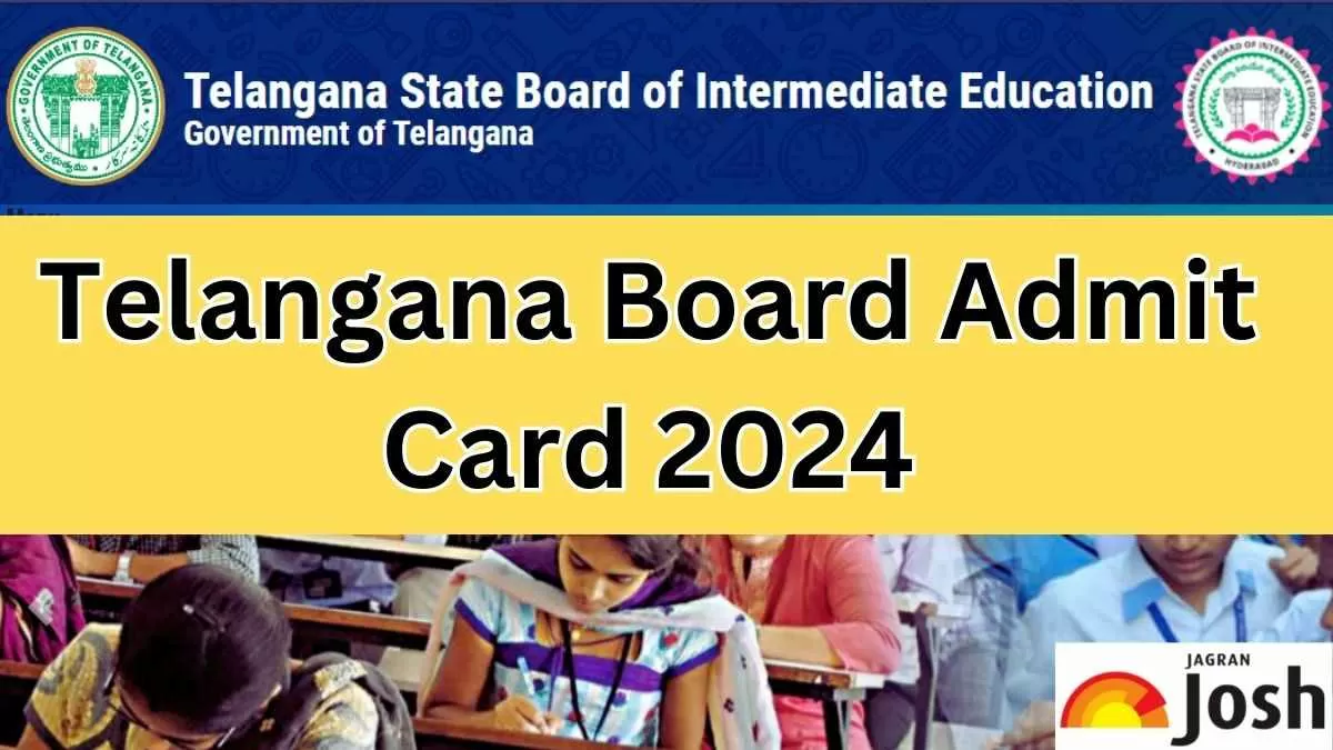 Get here Direct Link to Download  Telangana Board Inter Admit Card 2024