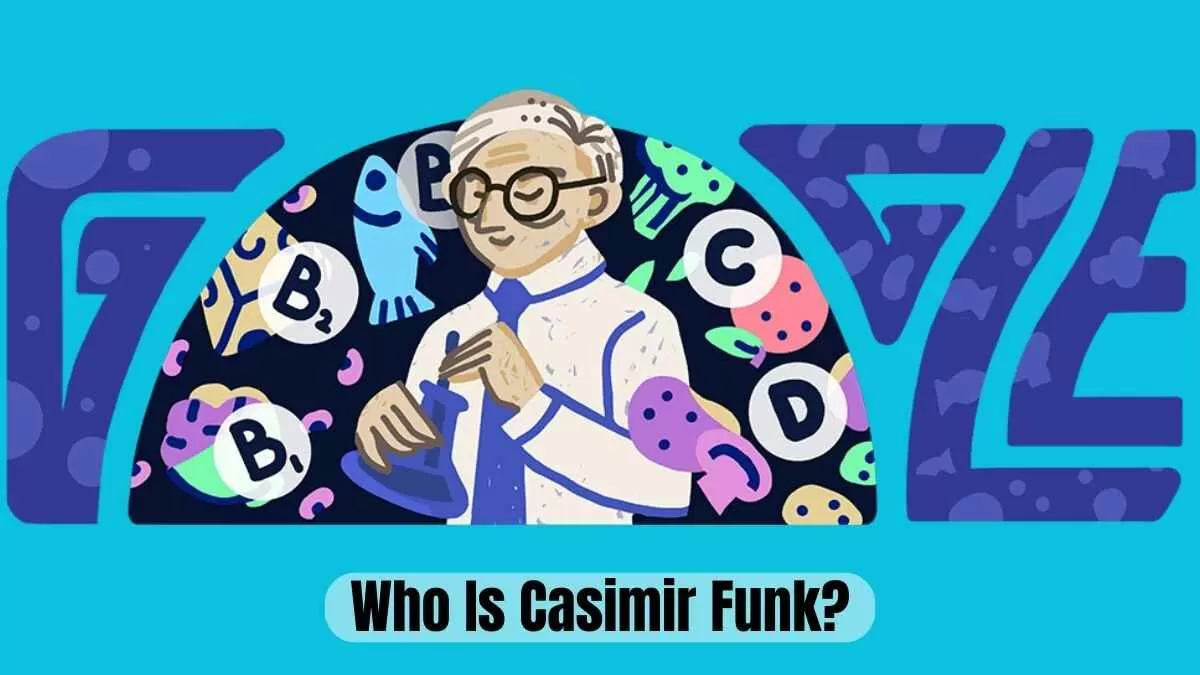 Who is Casimir Funk? Why Google is Celebrating His 140th Birth Anniversary With Doodle?