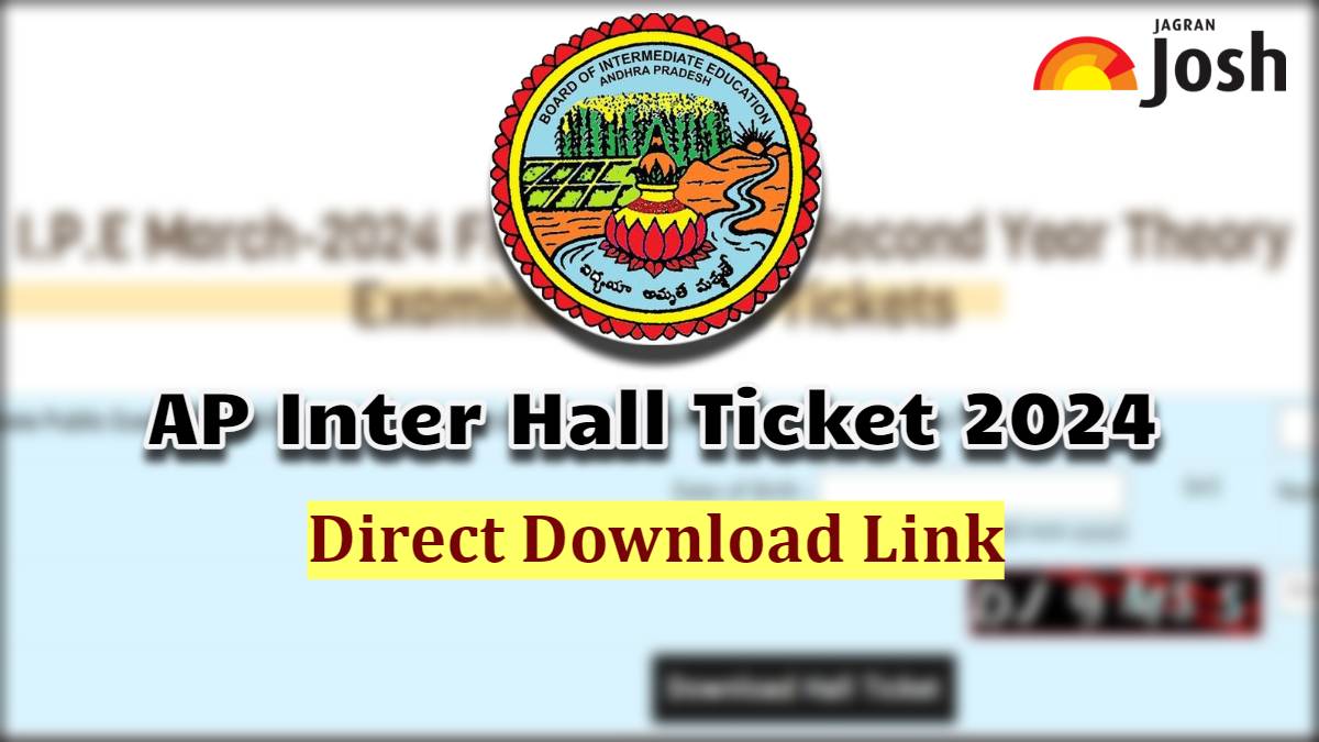 AP Intermediate Hall Ticket 2024 Released, Direct Download Link Here