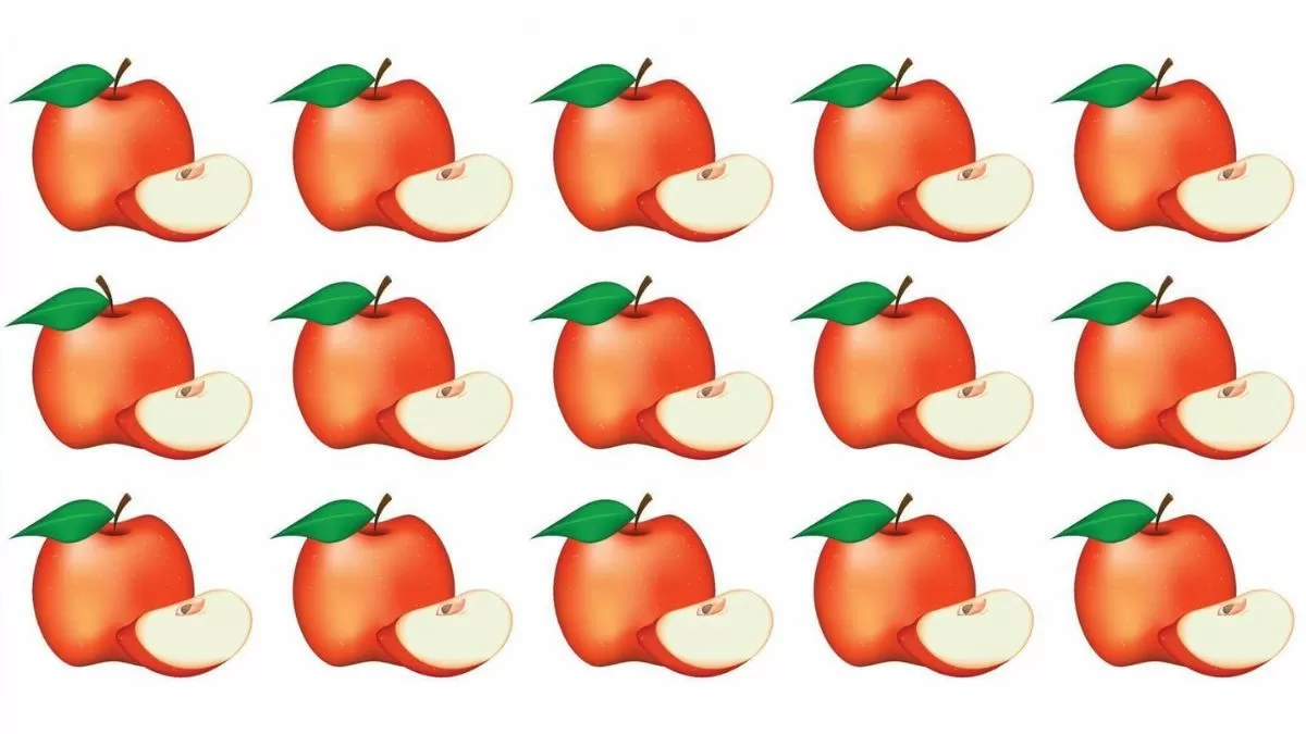 Can You Spot The Odd Apple In This Picture?
