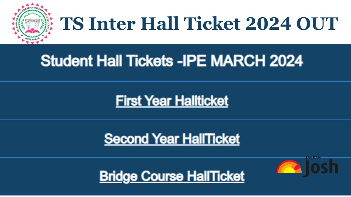 TS Inter Hall Ticket 2024 Released at tsbie.cgg.gov.in, Get TSBIE 1st