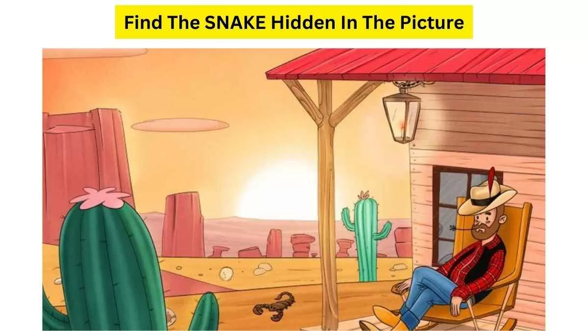 Do You See A Snake Here?