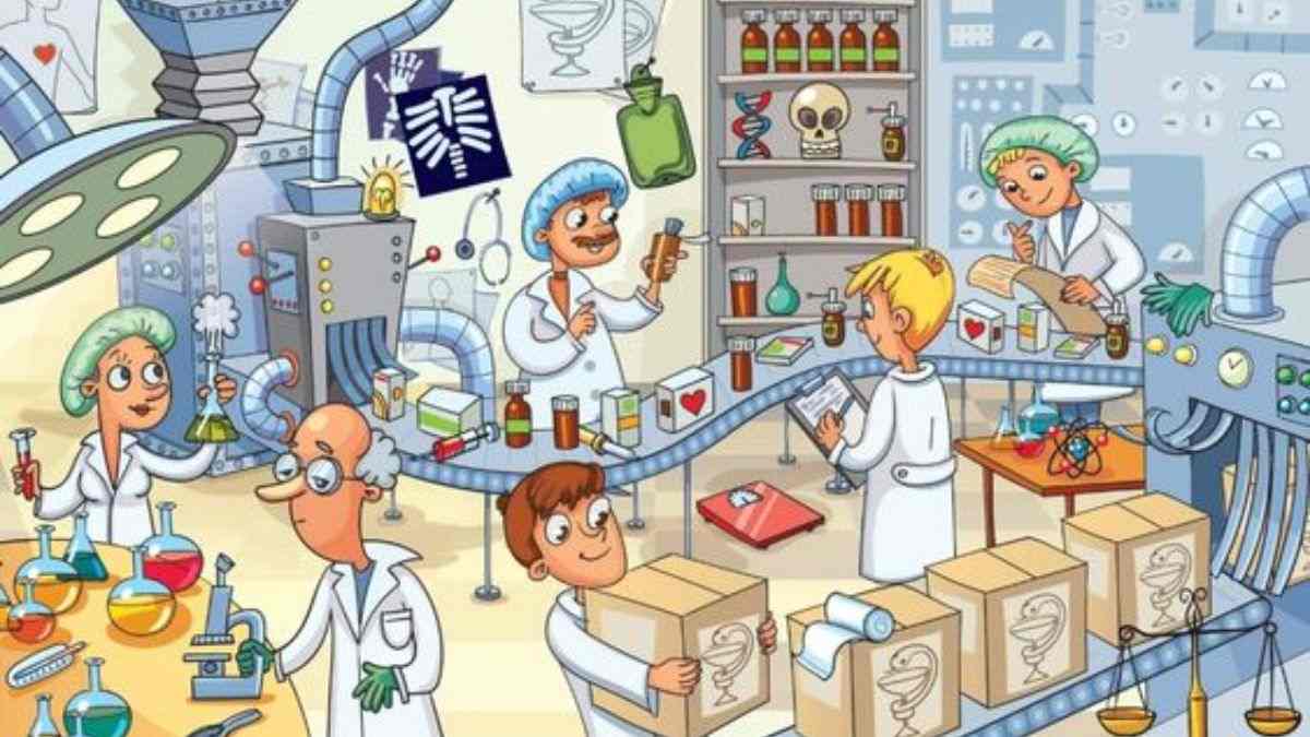 Picture Puzzle To Test IQ: Can You Spot The Syringe In This Lab In 11 Seconds?