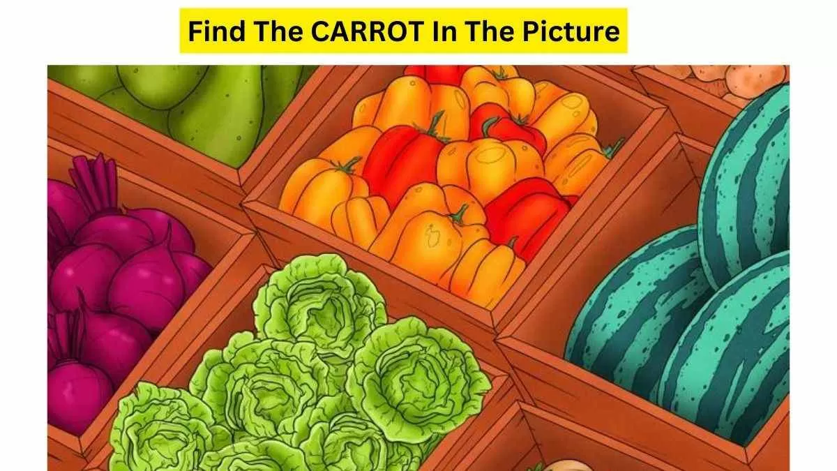 Viral Brain Teaser: Find The Carrots Hidden In The Picture in 3 Seconds!