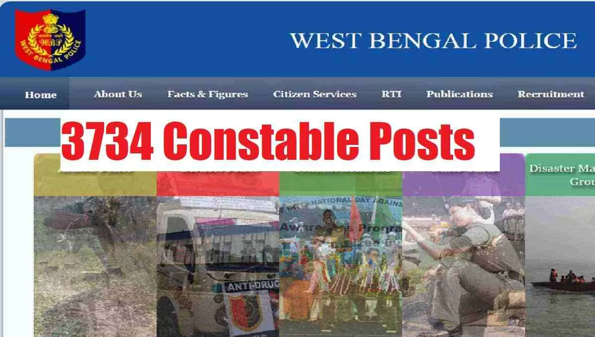 Get all details for Kolkata Police Constable Recruitment 2024 here apply online