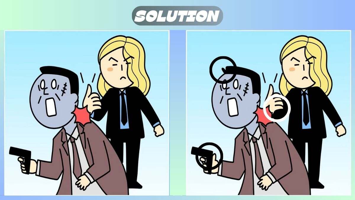 Find 3 Differences In 29 Seconds In Subduing Scene