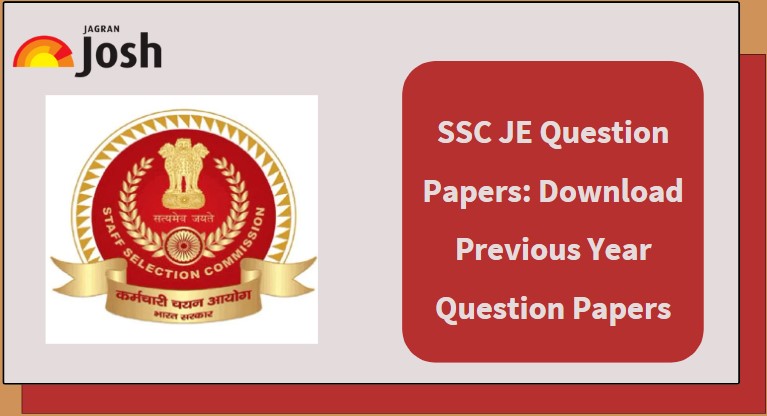 SSC JE Previous Year Question Paper, Download PDF