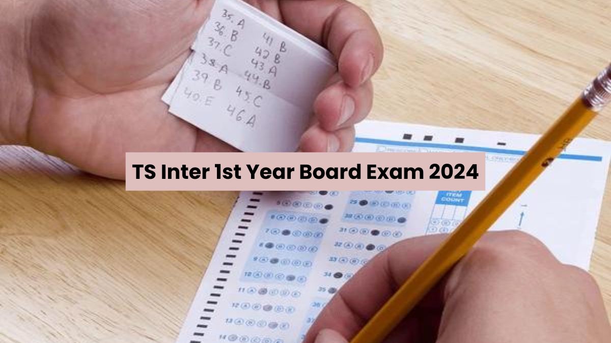 TS Inter 1st Year Board Exam 2024 19,641 Students Absent On Day 1, Malpractice Cases Reported