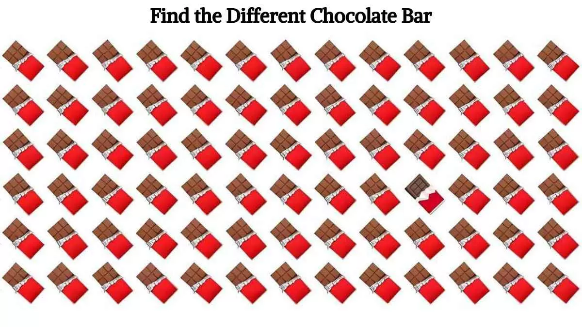 Find the odd chocolate bar