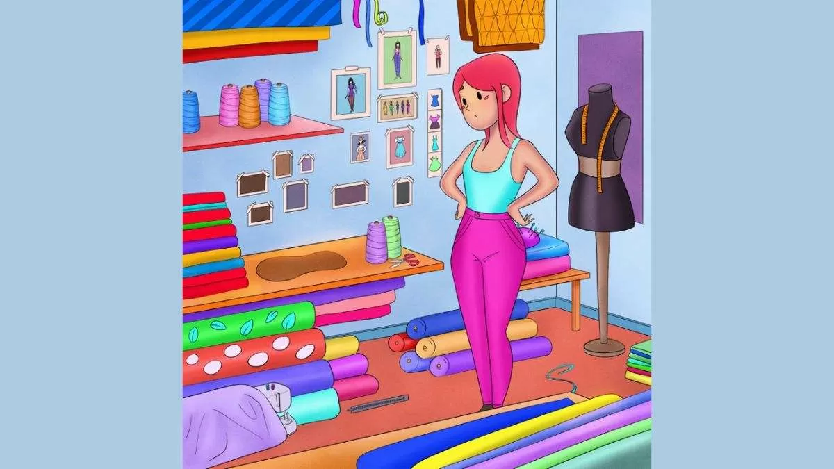 Can You Spot The Sewing Machine?