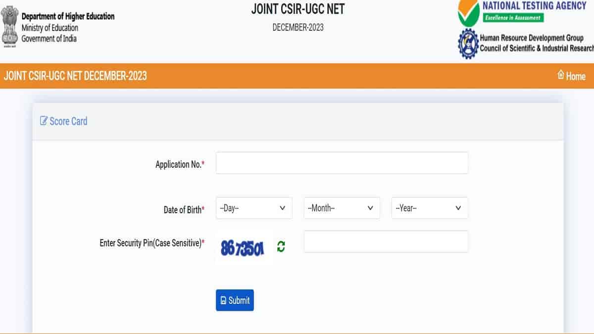 CSIR NET Result 2024 Declared at Download