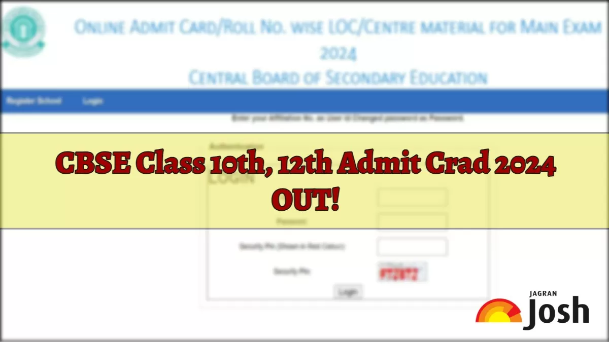 CBSE Admit Card 2024 Direct Link to Download Hall Ticket, Exam Day