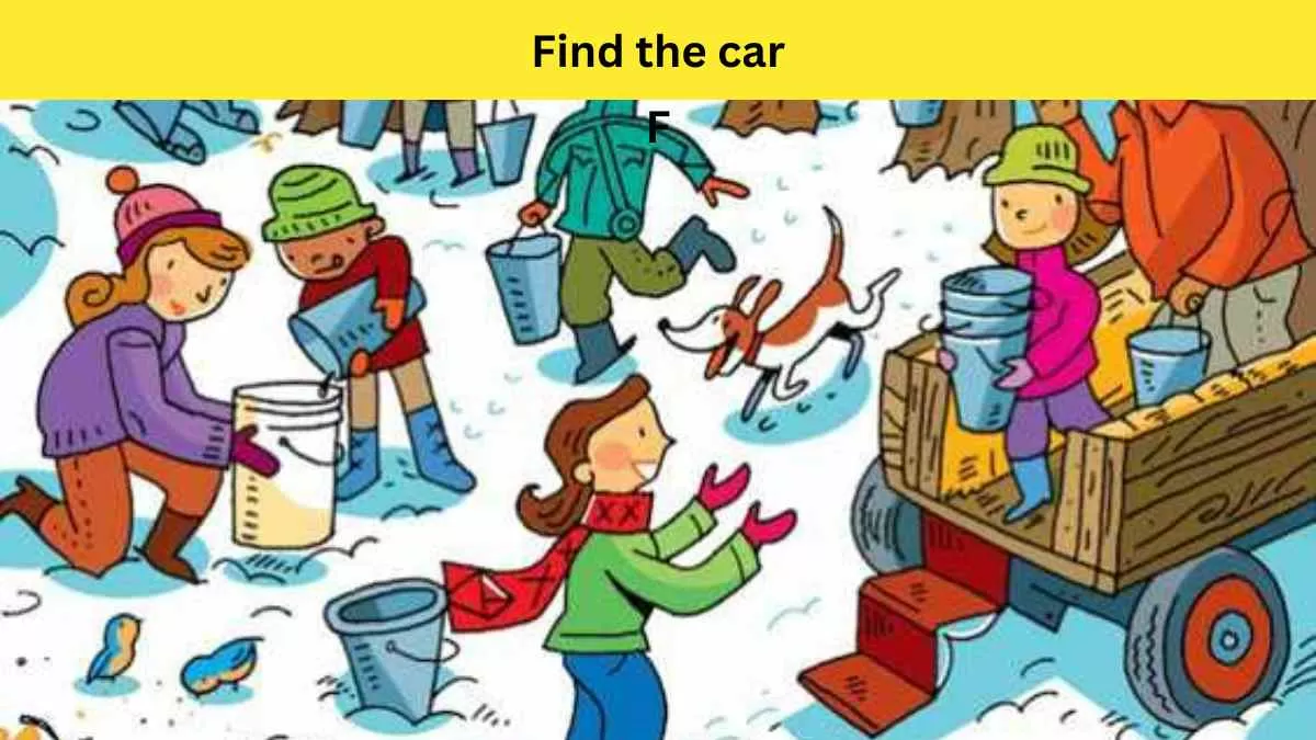 Find the car hidden in the snow within 6 seconds
