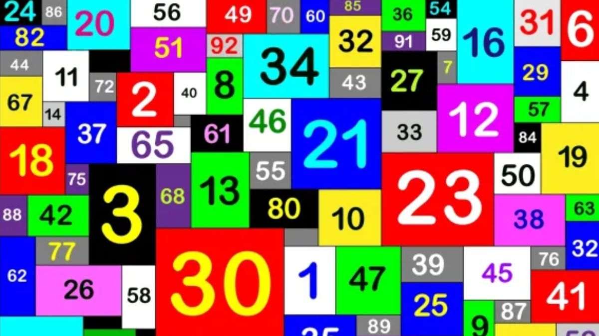 Only Highly Observational People Can Spot Two Same Numbers In 22 Seconds!