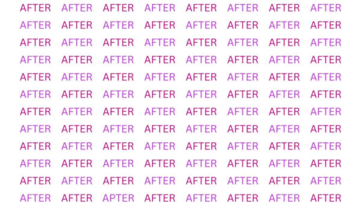 Are You Among 1% With Elite IQ? Spot The Mistake In 11 Seconds!