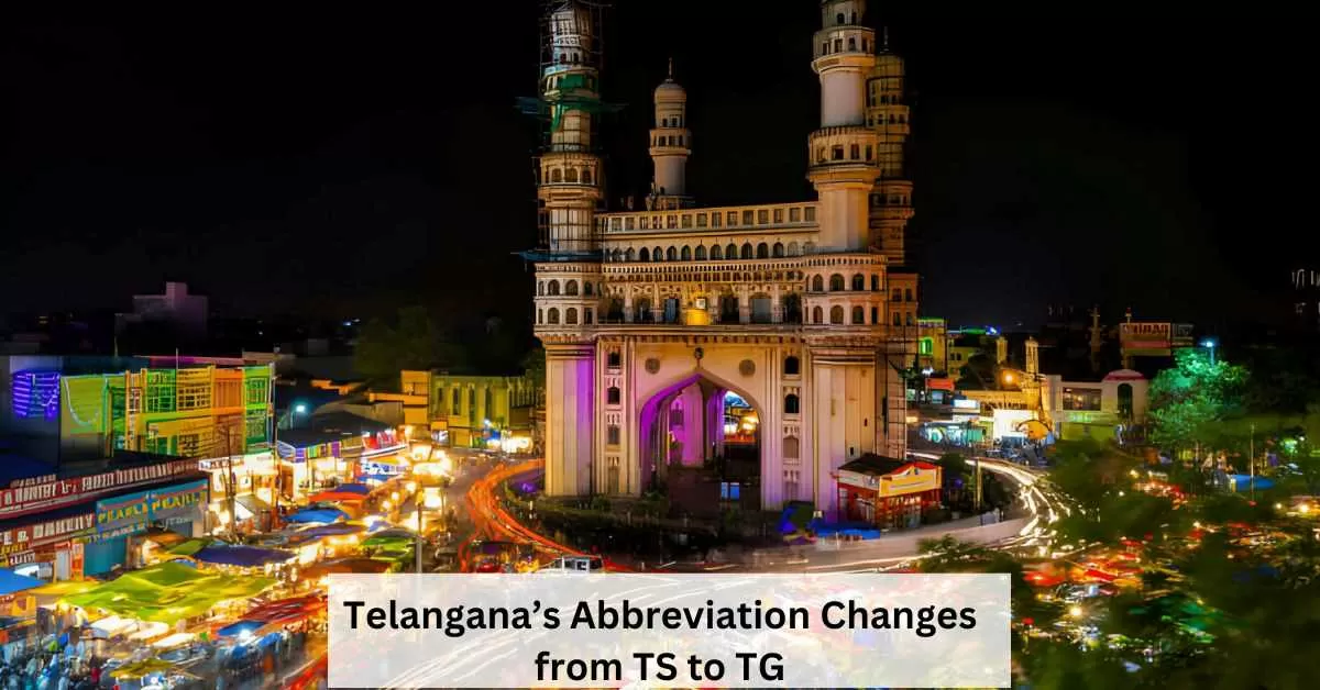 Why Telangana Will be Abbreviated as TG and not TS