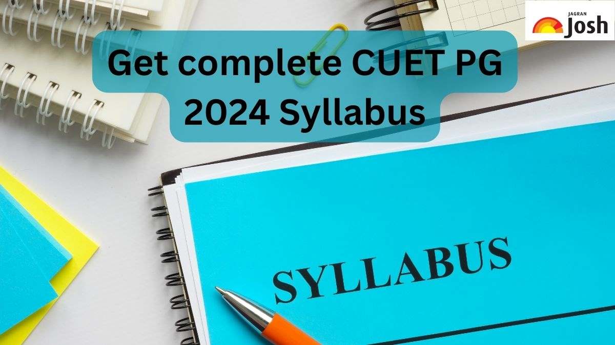 Cuet Pg Syllabus Download Subject Wise Pdf Check Exam Pattern