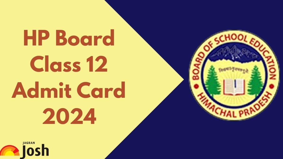 HPBOSE Class 12 Admit Card 2024: Check HP Board Inter 2024 Hall Ticket Here