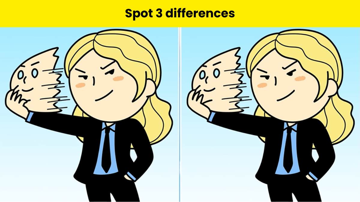You have super vision if you can spot 3 differences between the Mission Impossible pictures in 12 seconds. 