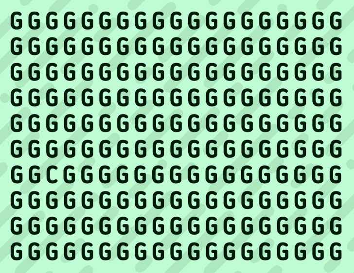 where is the odd letter in the picture