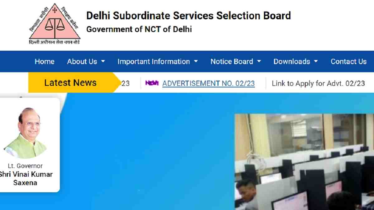 DSSSB Admit Card 2024 Out: Download Hall Ticket on dsssb.delhi.gov.in