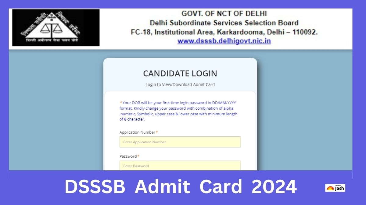Read more about the article विभिन्न पदों के लिए हॉल टिकट dsssb.delhi.gov.in पर घोषित, ये रहा Direct Link