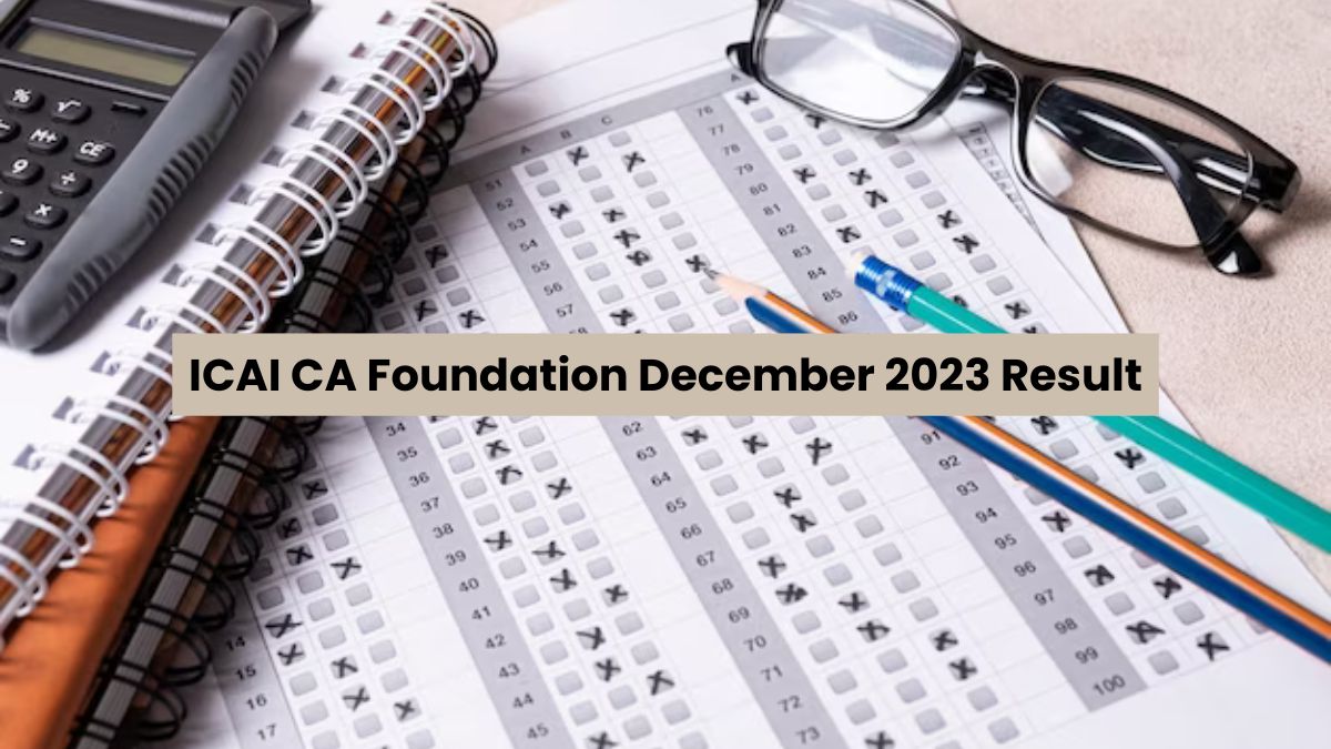 ICAI CA Foundation December 2023 Result Verification, Inspection