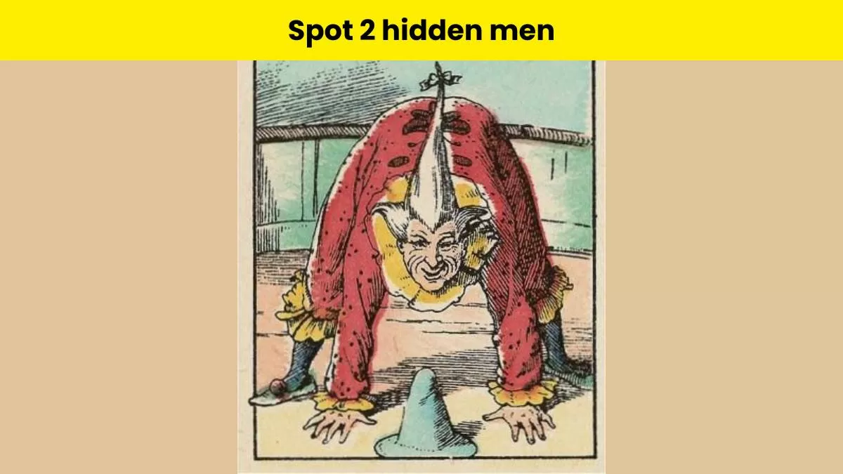Can you spot the 2 hidden men?                      