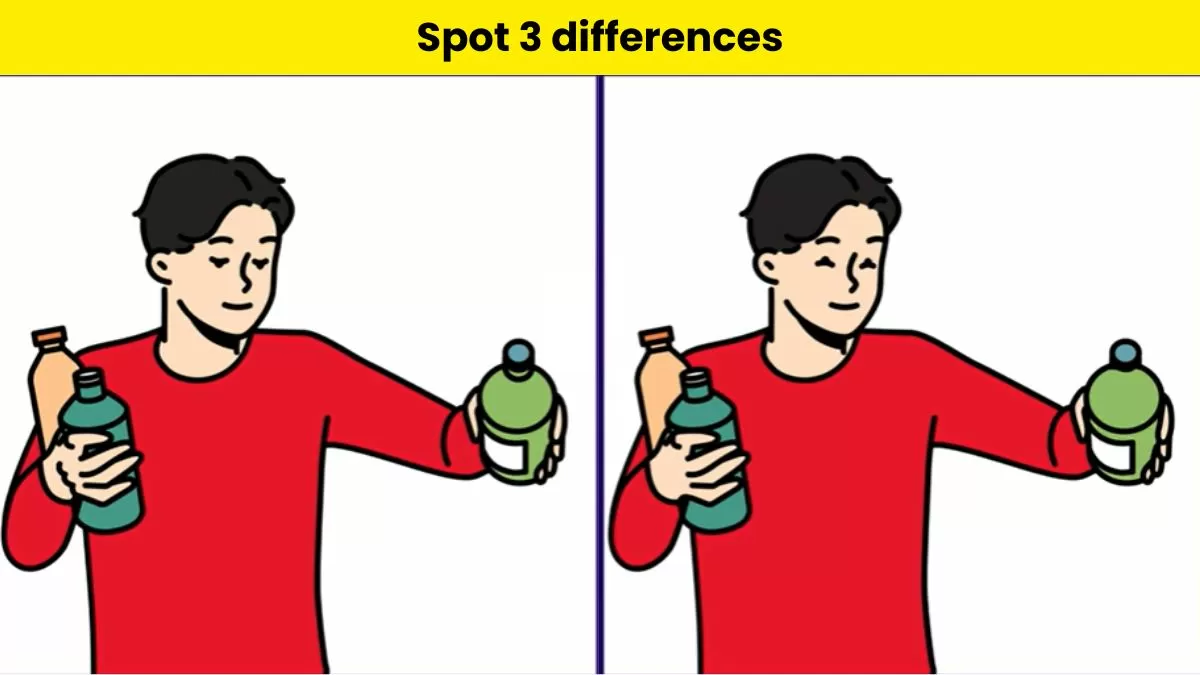 Can you spot 3 differences here?                 