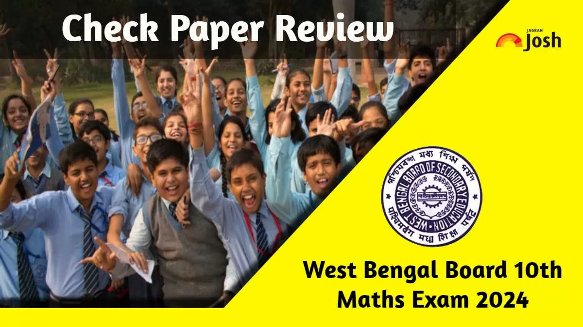 Get here WBBSE West Bengal Board Class 10 Maths Paper Analysis 2024