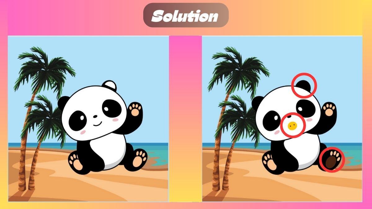 Find 3 Differences In 31 Seconds