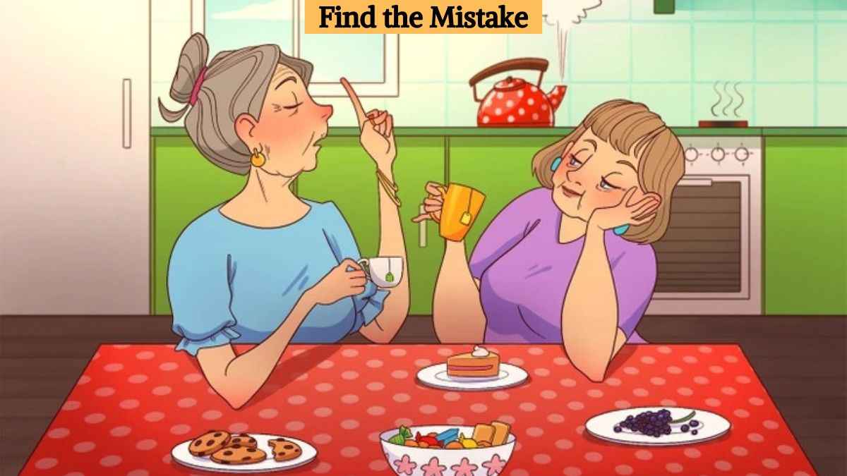Picture Puzzle IQ Test: Find the mistake in the picture in 8 seconds!