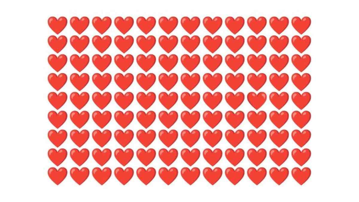 do you see an odd heart here?