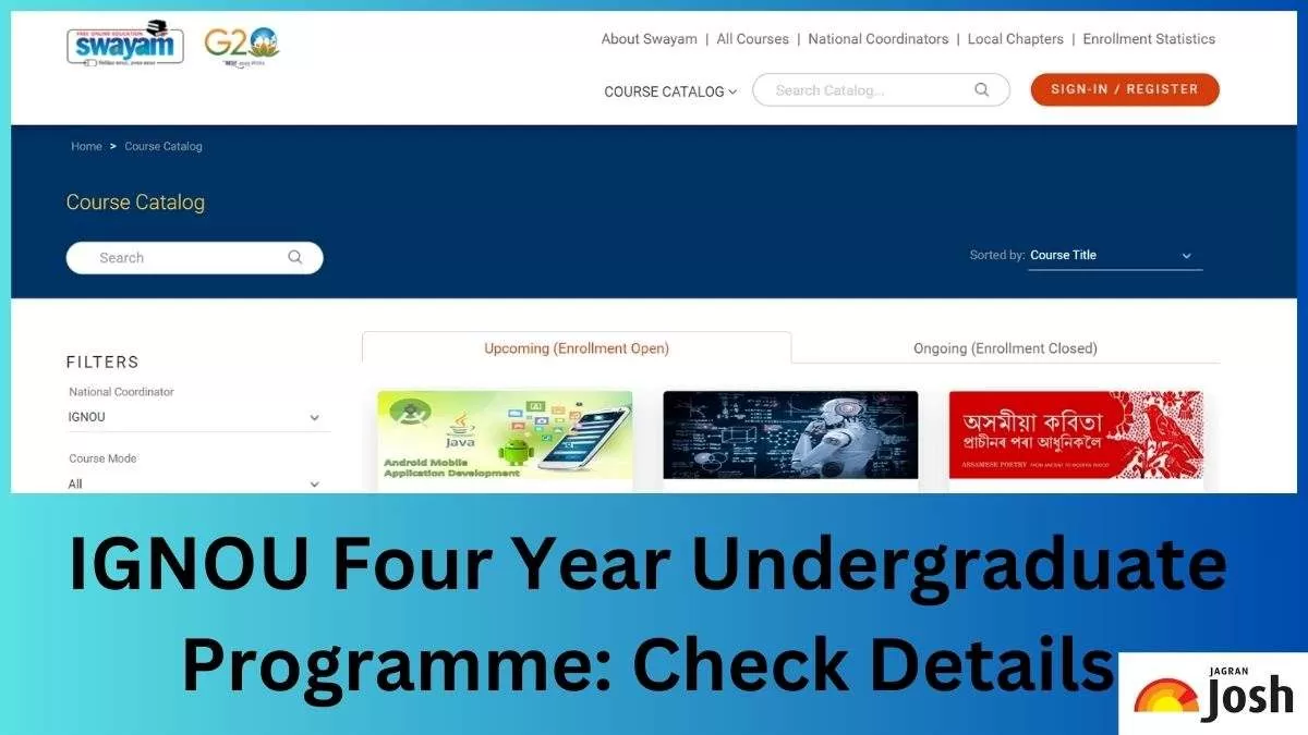 IGNOU Four-Year Undergraduate Programme