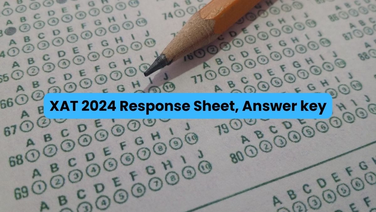 XAT 2024 Response Sheet Out at Check Updates Education