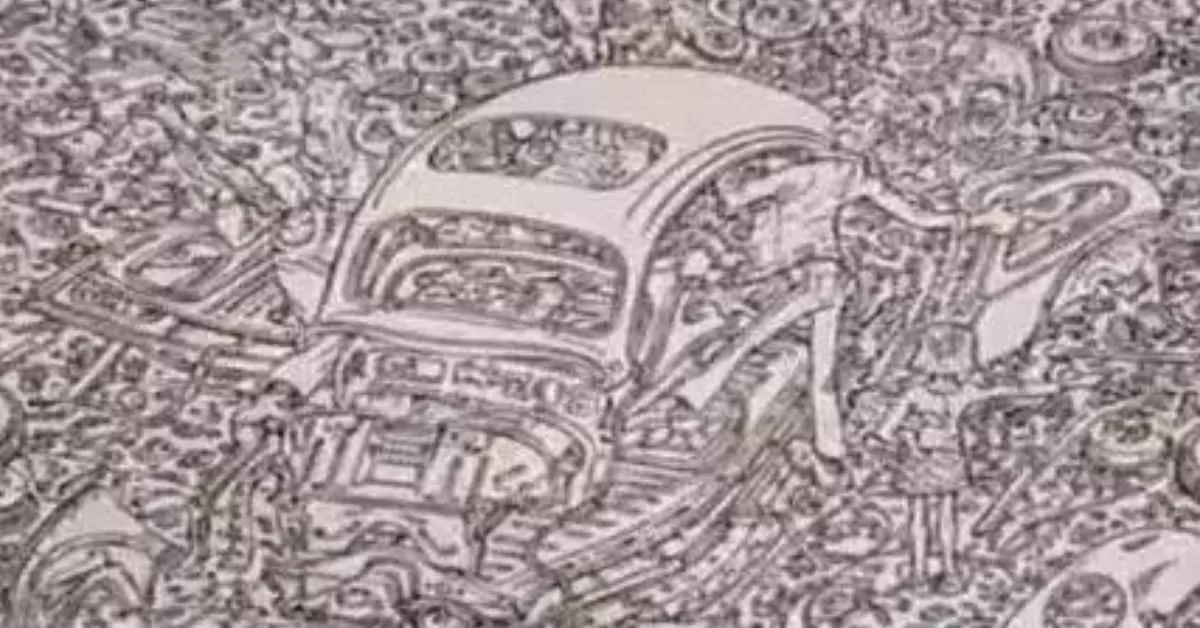 Find the Hidden Cat in this Seek and Find Puzzle