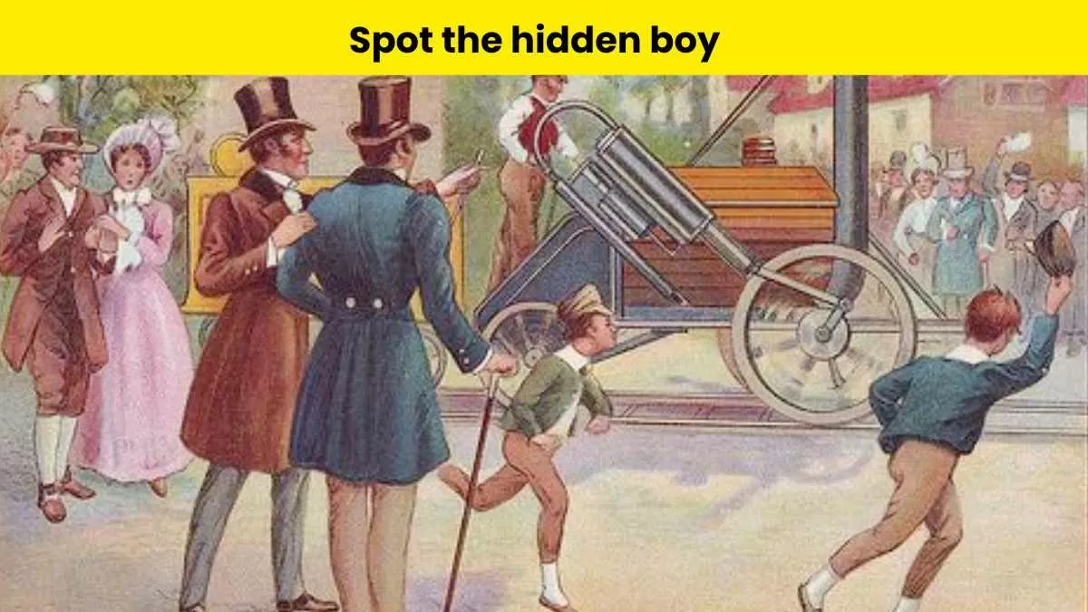 Can you spot the nobleman's son?                    