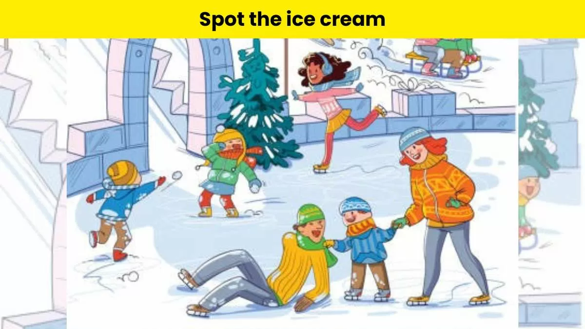 Can you spot the ice cream cone?                            